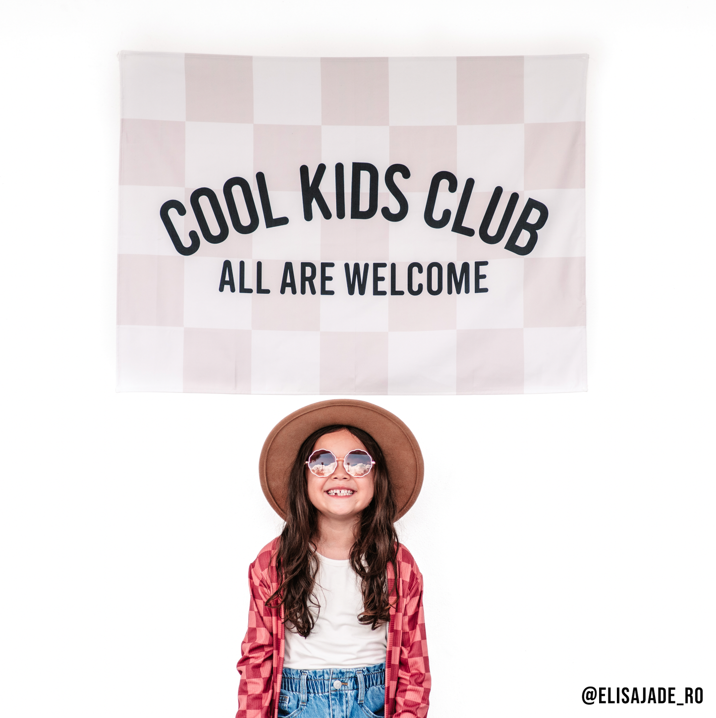 Cool Kids Club Banner | Fabric Wall Sign
