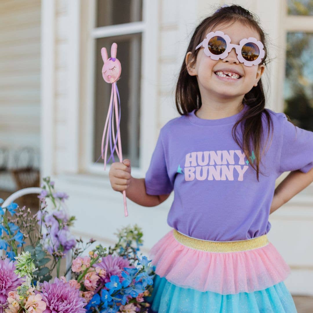 Hunny Bunny Short Sleeve Shirt - Kids Easter Tee