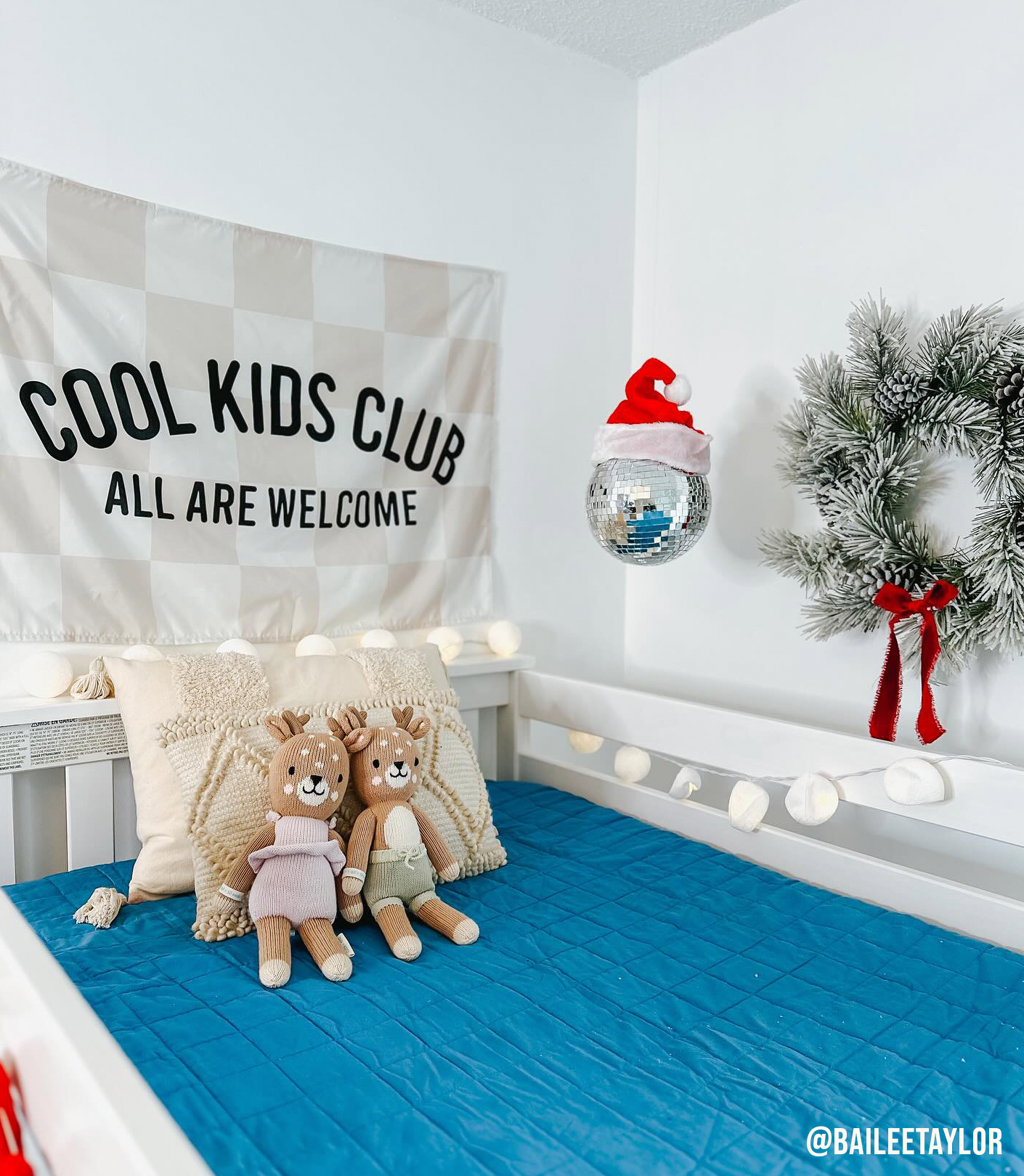 Cool Kids Club Banner | Fabric Wall Sign