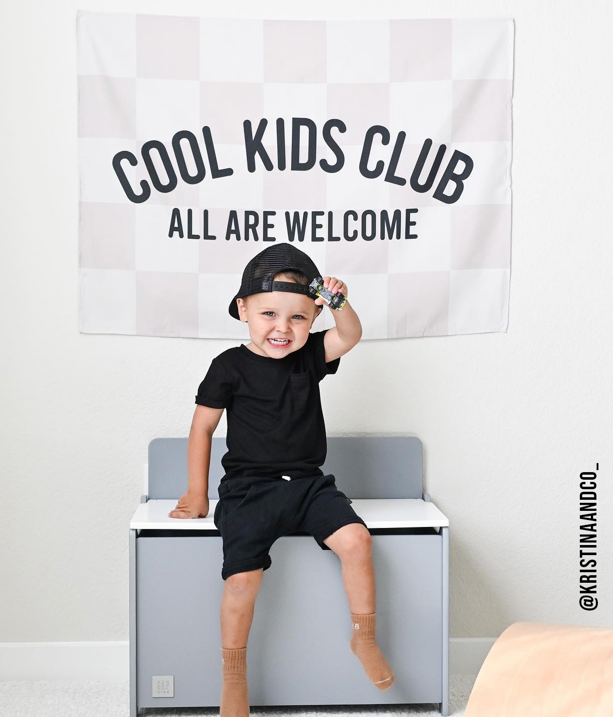 Cool Kids Club Banner | Fabric Wall Sign