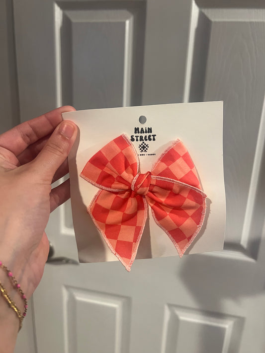 Checkered Bow