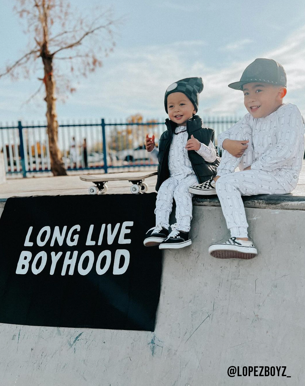 Long Live Boyhood Banner | Fabric Wall Sign