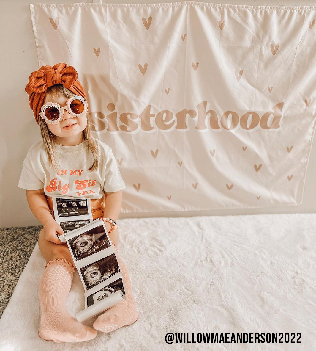 Sisterhood Banner | Fabric Wall Sign