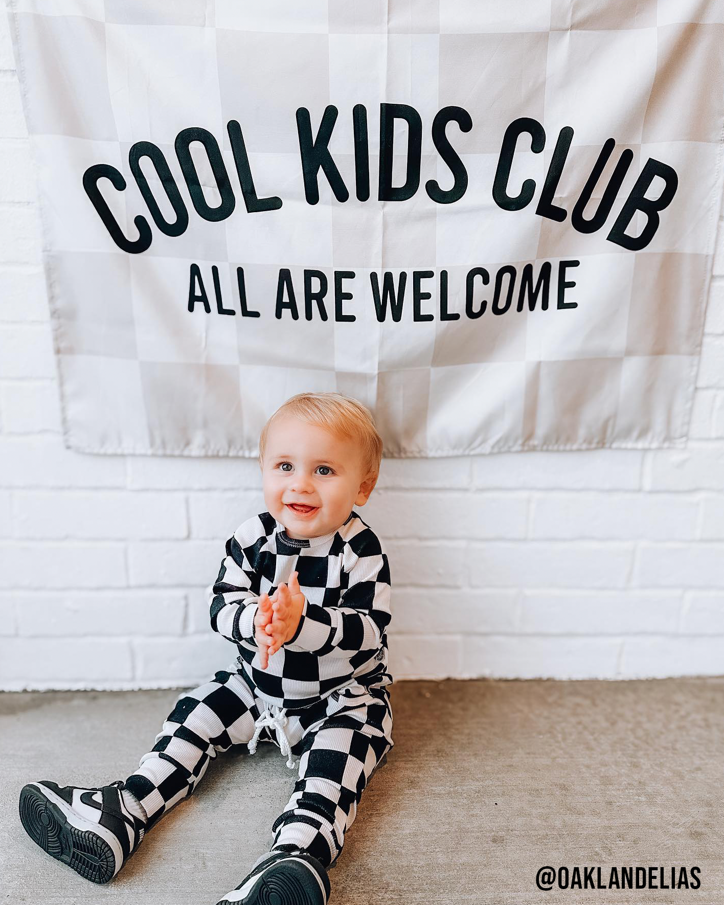 Cool Kids Club Banner | Fabric Wall Sign