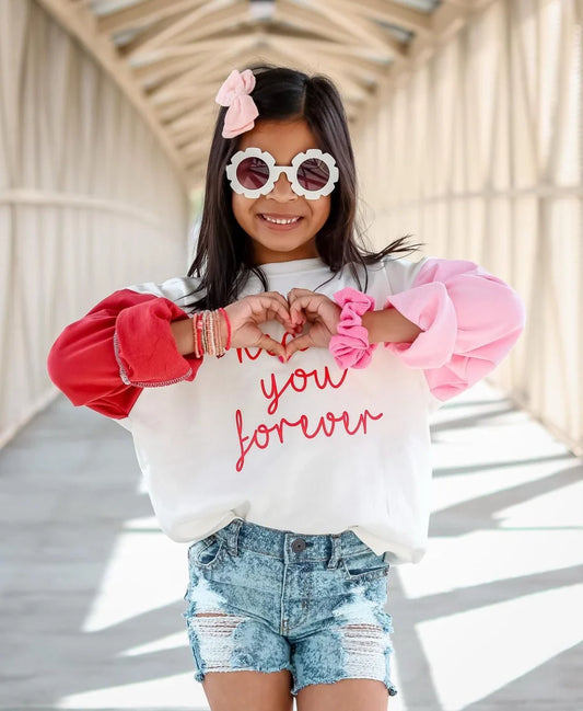 Heart You | Girls Valentines Day Sweatshirt