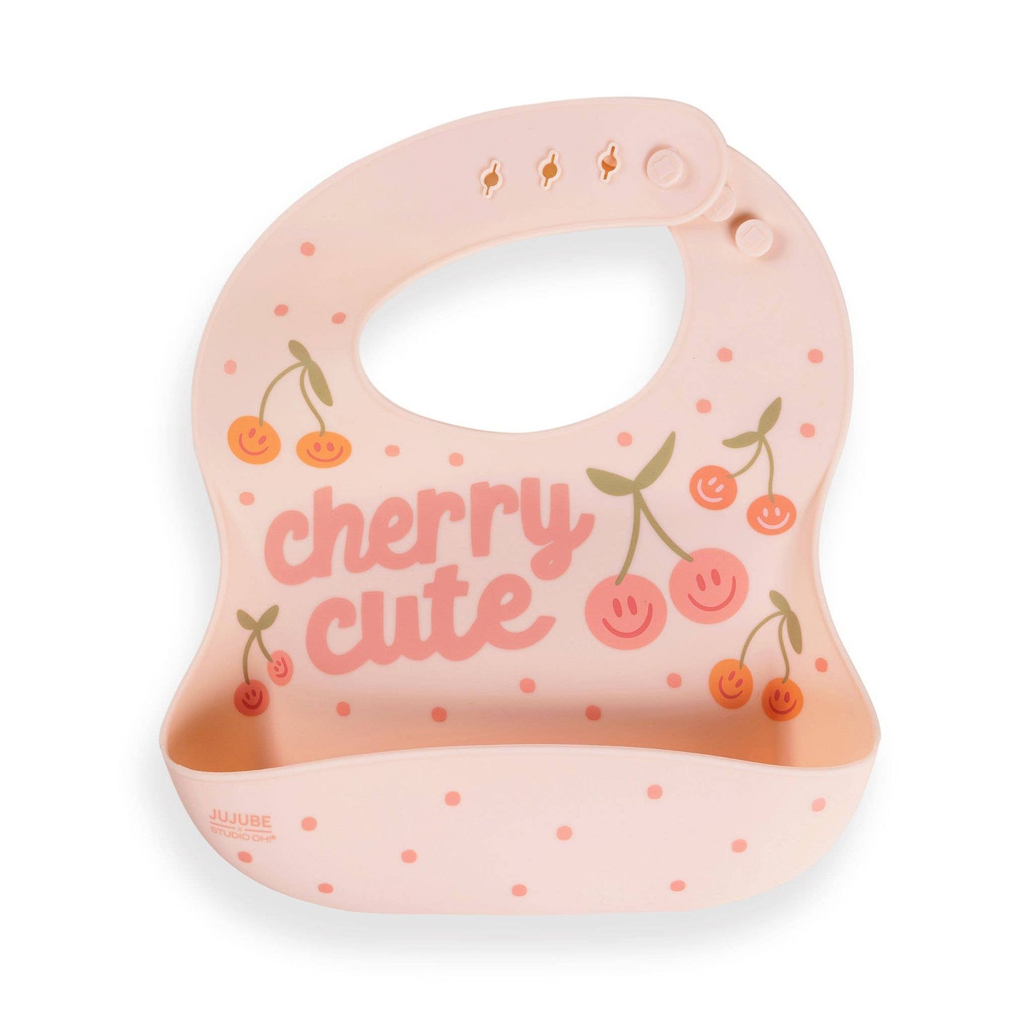 Silicone Bib Cherry Cute