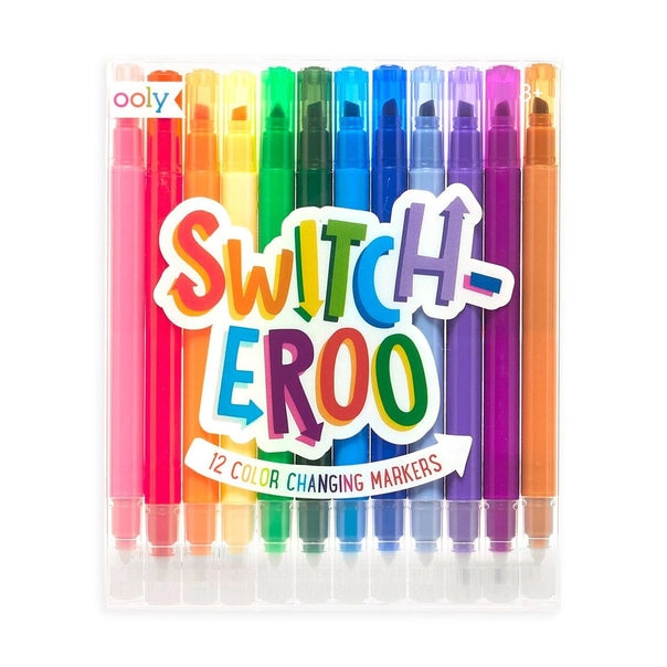 Ooly Switch-Eroo Color Changing Markers (Set of 12)