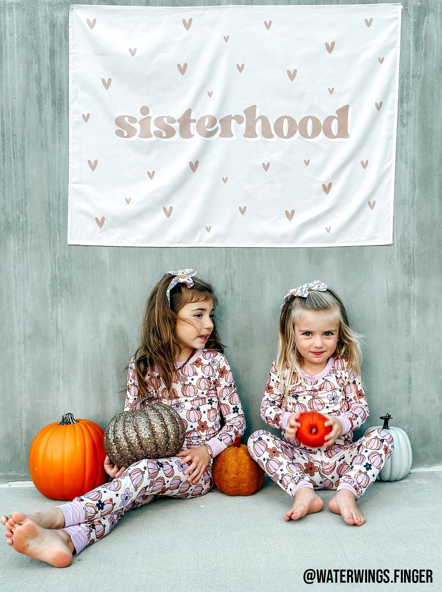 Sisterhood Banner | Fabric Wall Sign