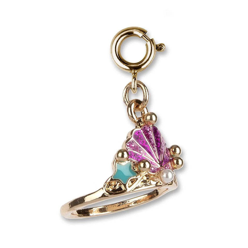 Gold Mermaid Tiara Charm - CHARM IT!