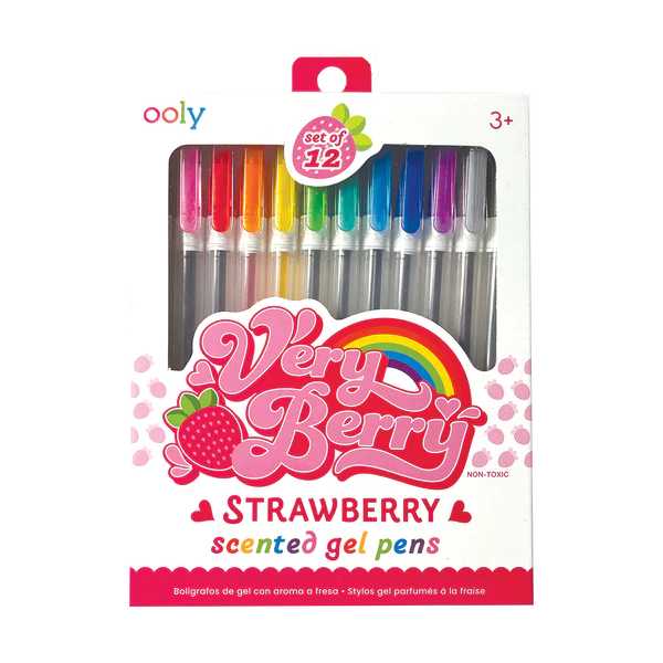 Ooly Very Berry Scented Gel Pens