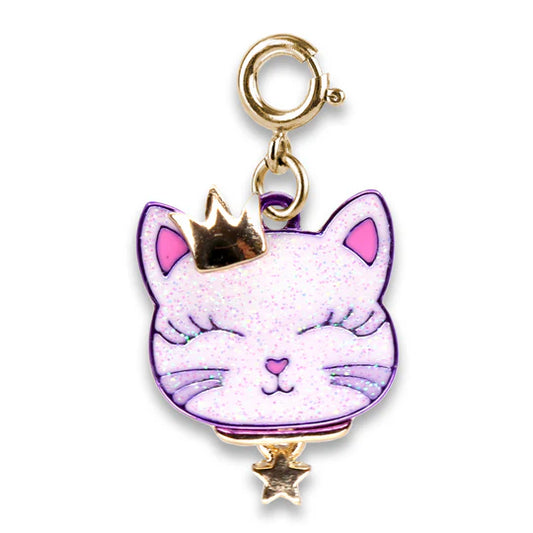 Gold Princess Kitty Charm - CHARM IT!