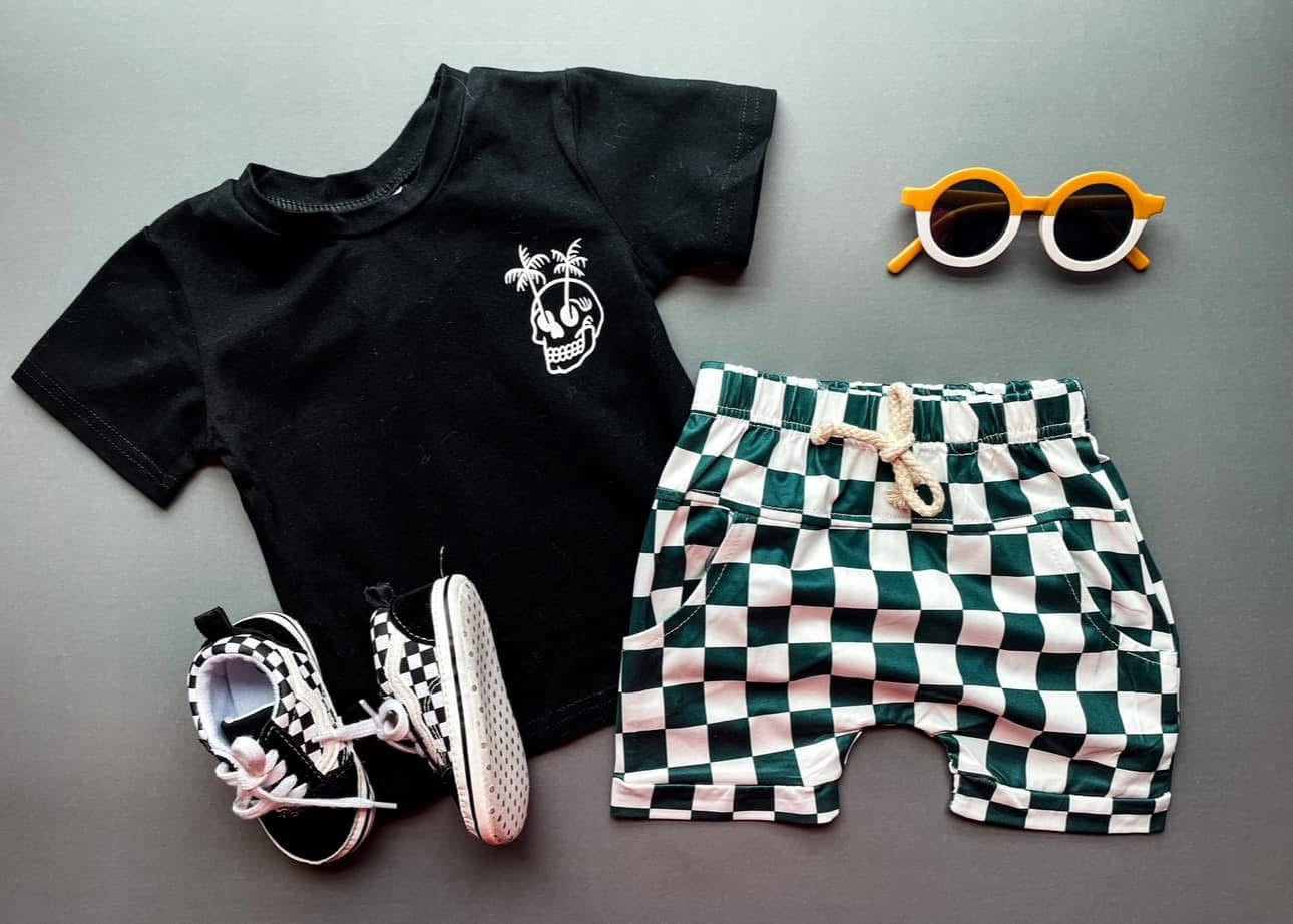 Trouble Shorts + Tee Set Boys