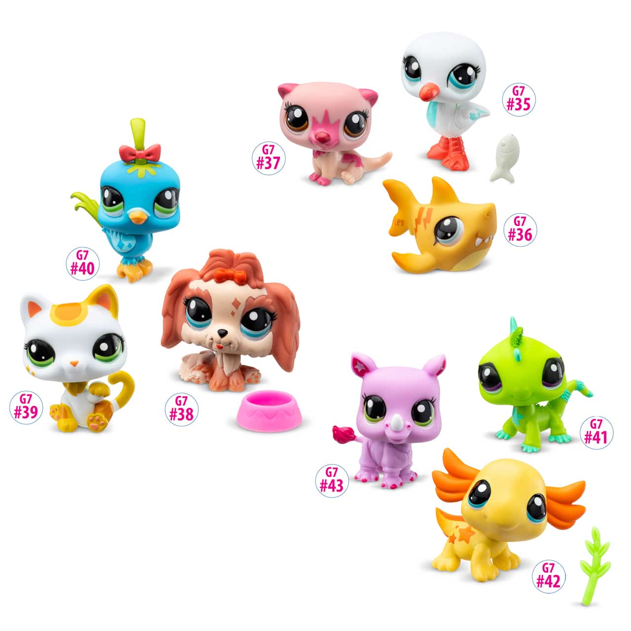 Littlest Pet Shop - Pet Trio Tube - Series 1