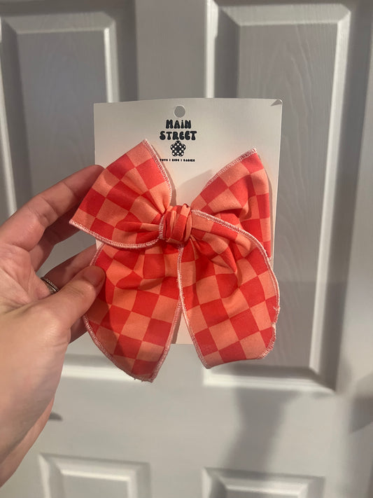 Checkered Bow