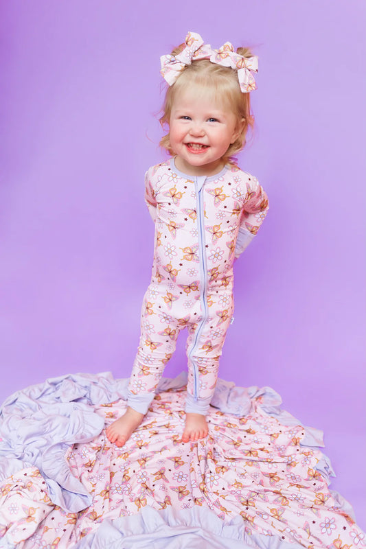 BLOSSOMIN' BUTTERFLY DREAM ROMPER