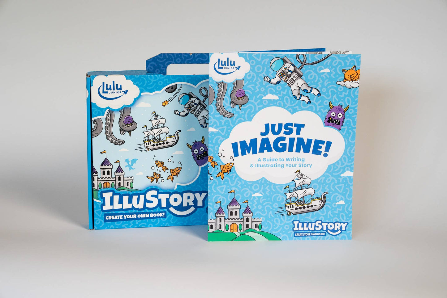 IlluStory - DIY Book-Making Craft Kit for Kids