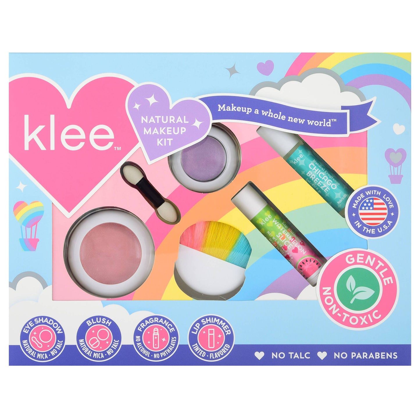 NEW! After the Rain- Rainbow Dream 4-PC Makeup Kit