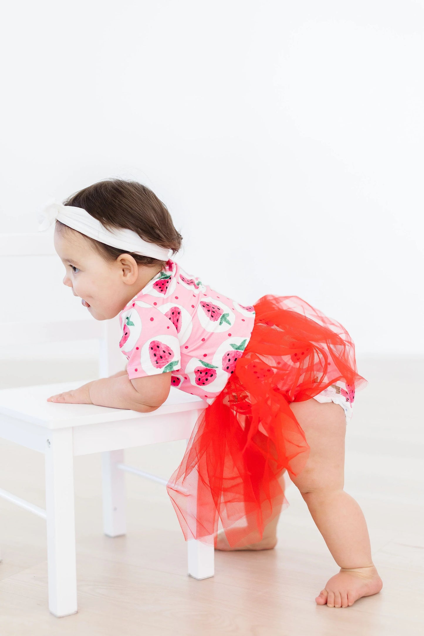 Strawberry Patch Tutu Bodysuit