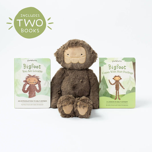 *NEW* Bigfoot's Self Esteem Set - with 2 books!