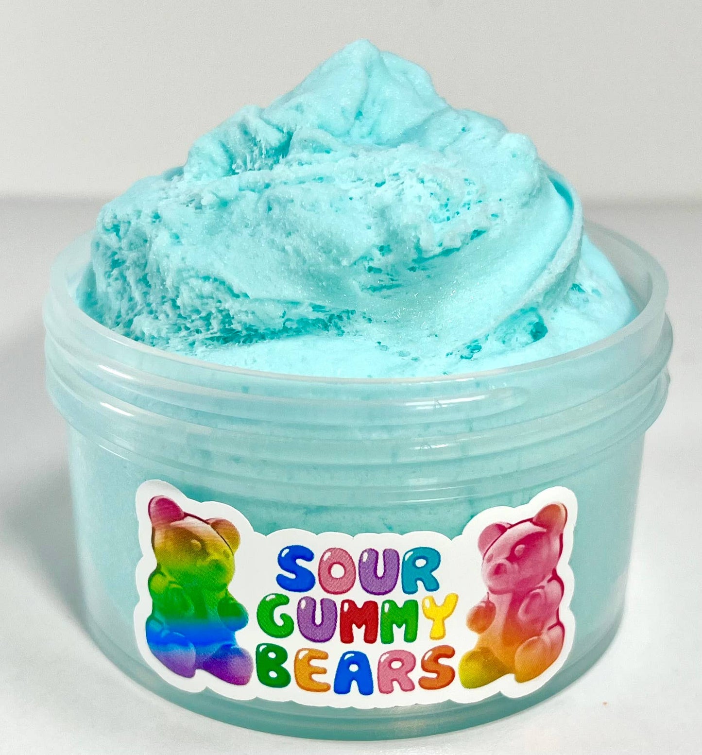 Sour Gummy Bears DIY Slime