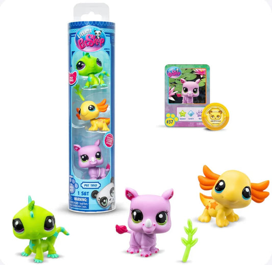 Littlest Pet Shop - Pet Trio Tube - Series 1