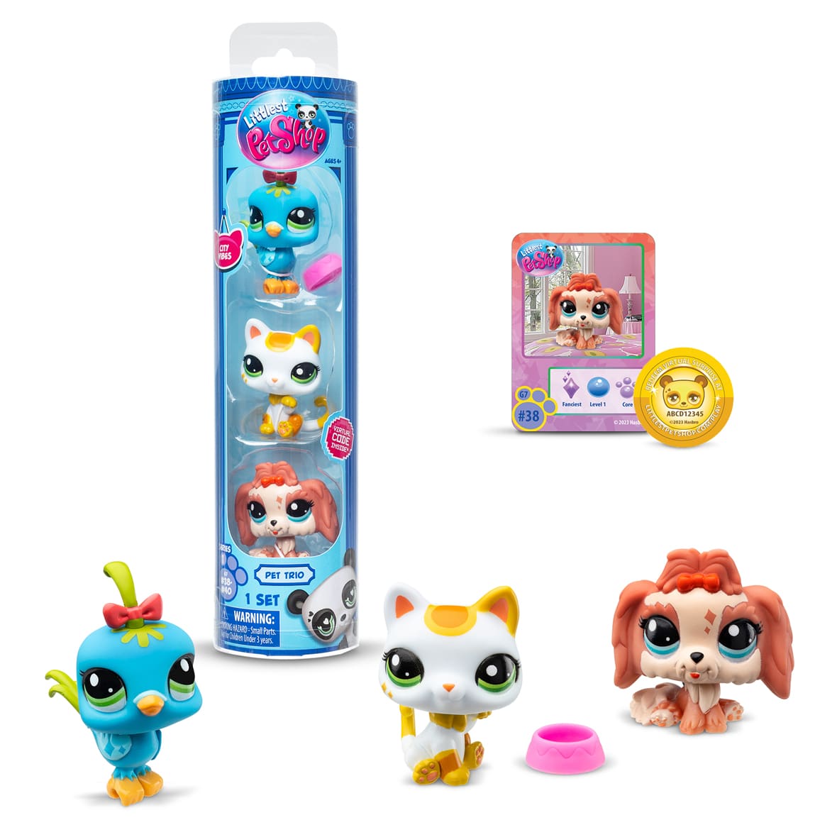 Littlest Pet Shop - Pet Trio Tube - Series 1