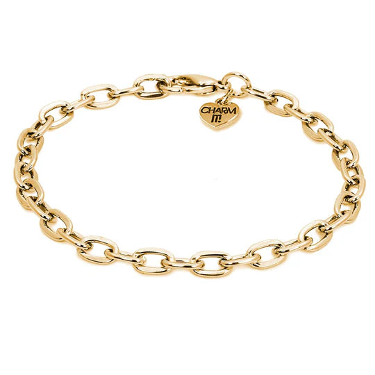 Gold Chain Bracelet - CHARM IT!