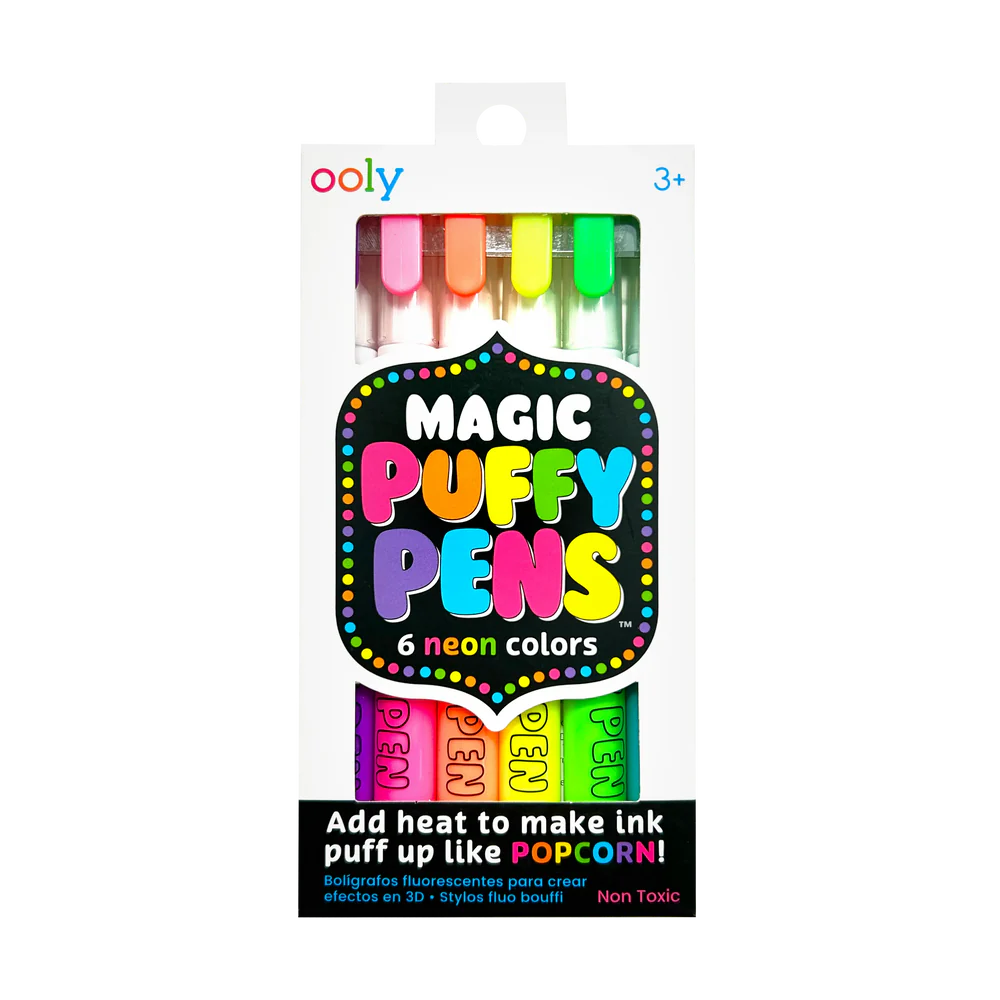 Magic Puffy Pens