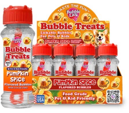 BubbleLick Pumpkin Spice Bubbles