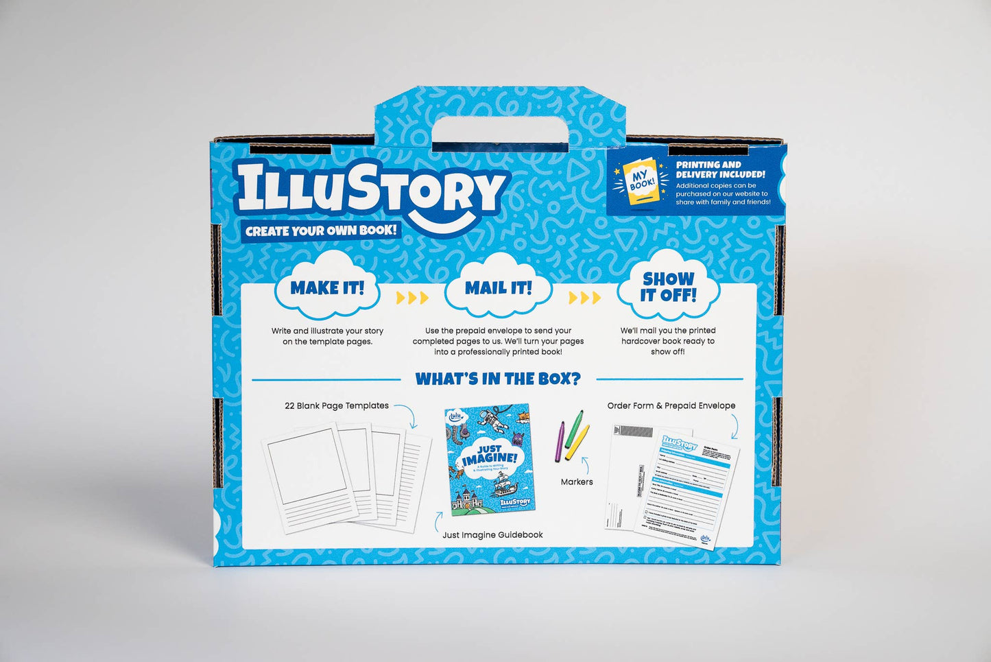 IlluStory - DIY Book-Making Craft Kit for Kids