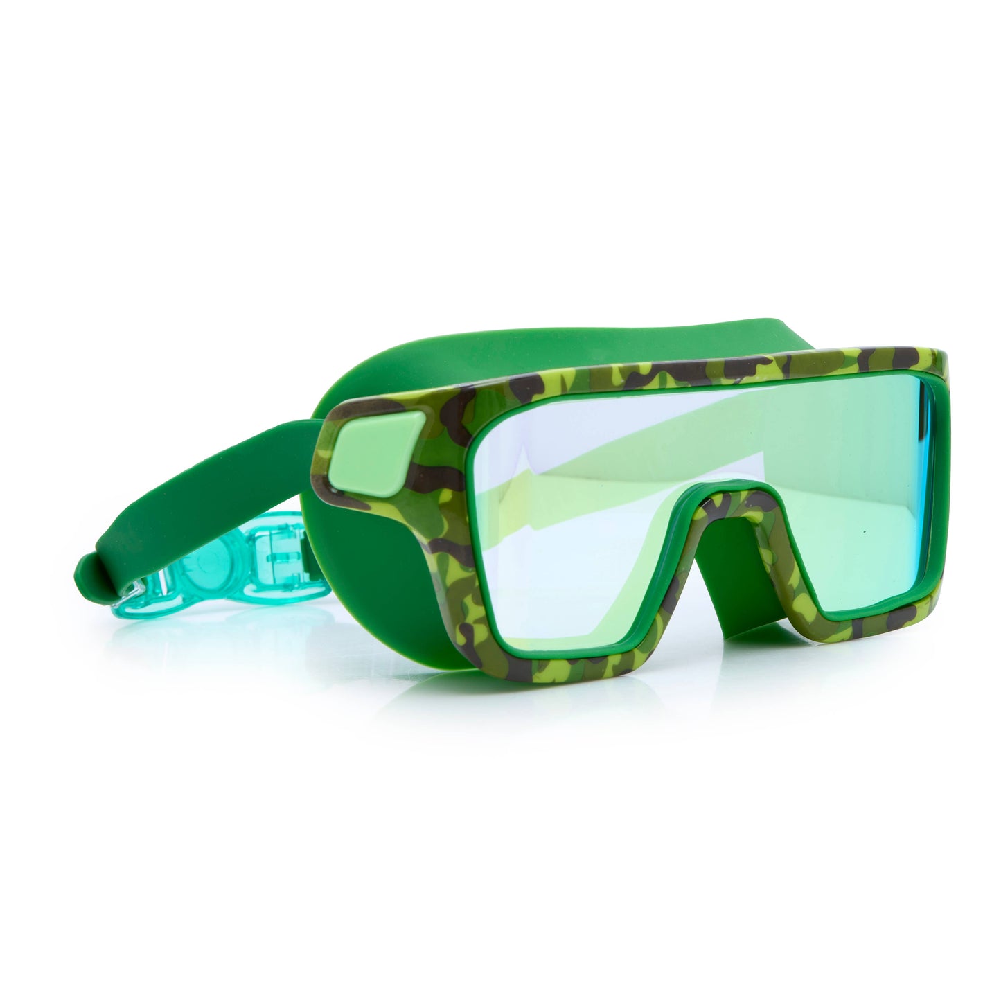 Camo Print Swim Goggle, Summer, Beach, Pool