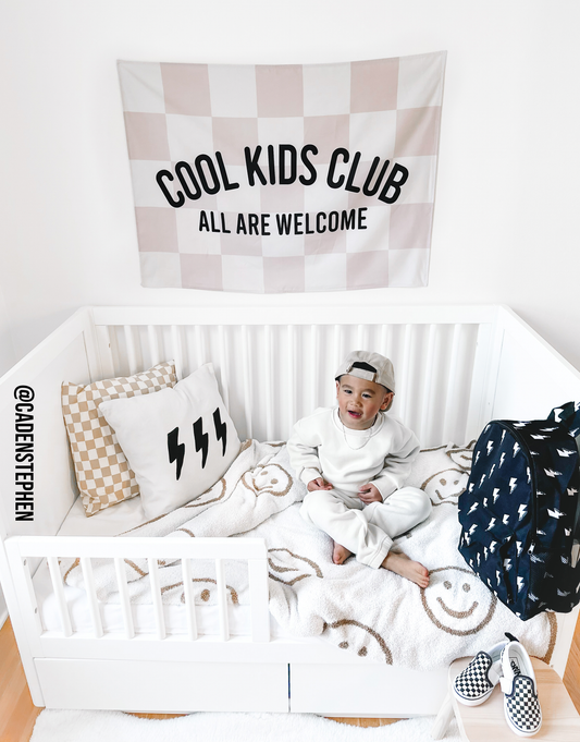 Cool Kids Club Banner | Fabric Wall Sign
