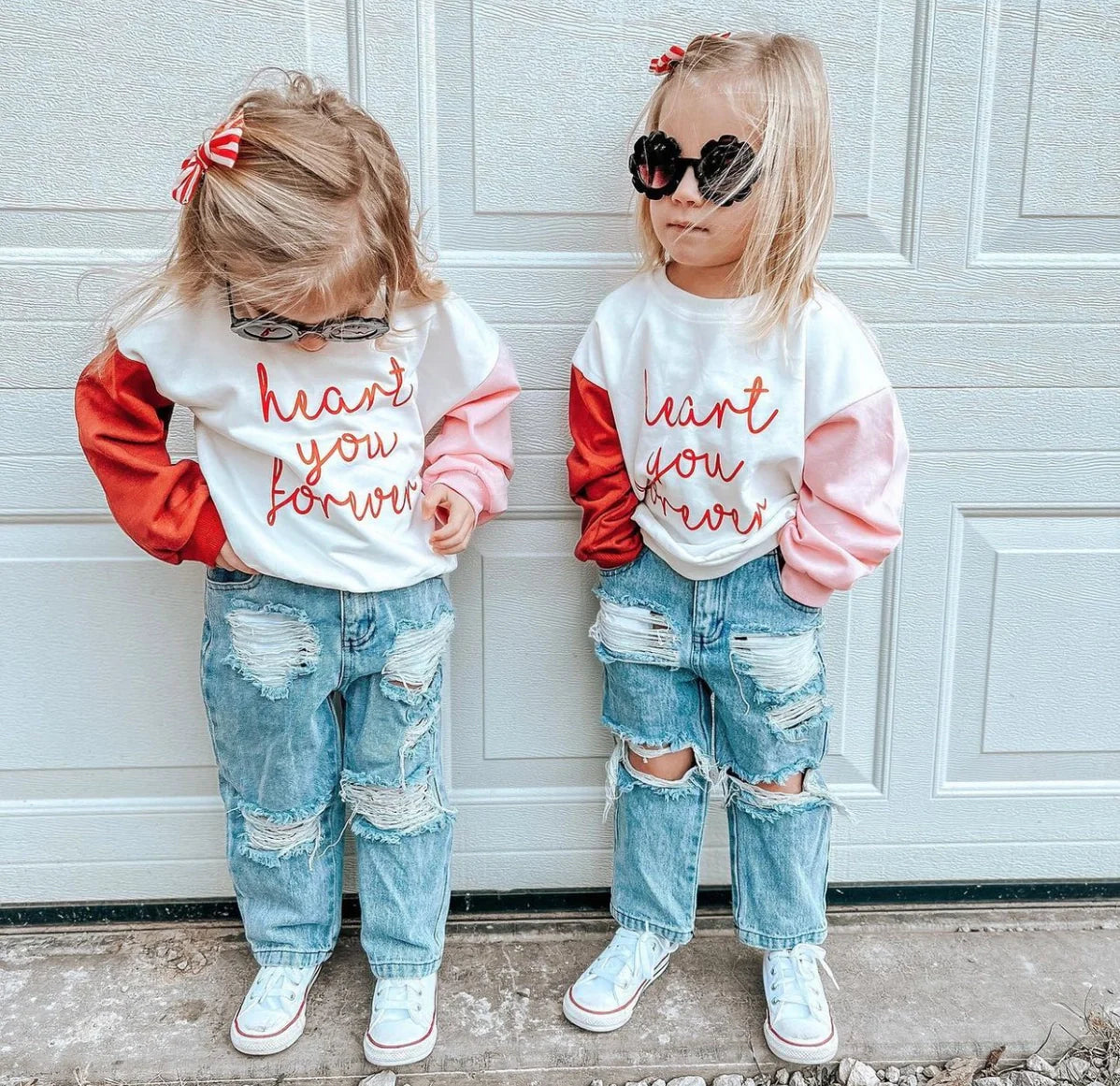 Heart You | Girls Valentines Day Sweatshirt