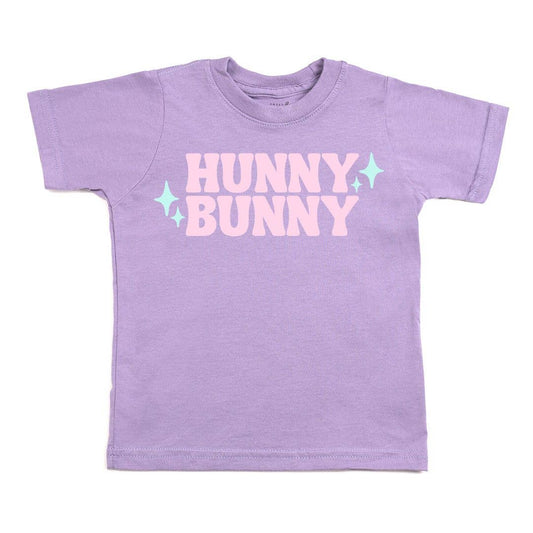 Hunny Bunny Short Sleeve Shirt - Kids Easter Tee