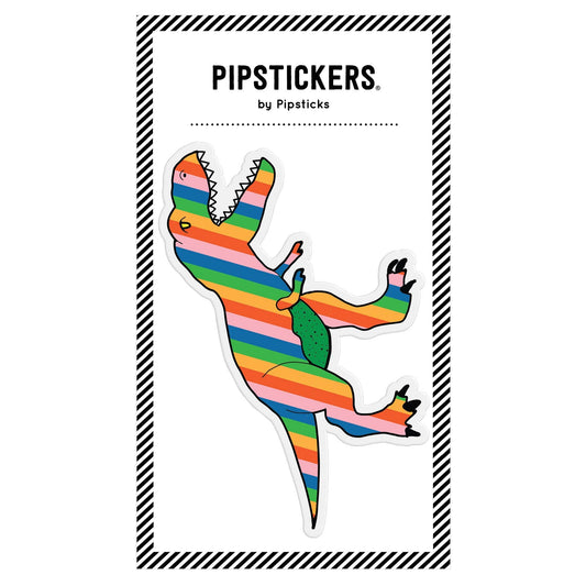 Big Puffy Rainbow T-Rex Stickers