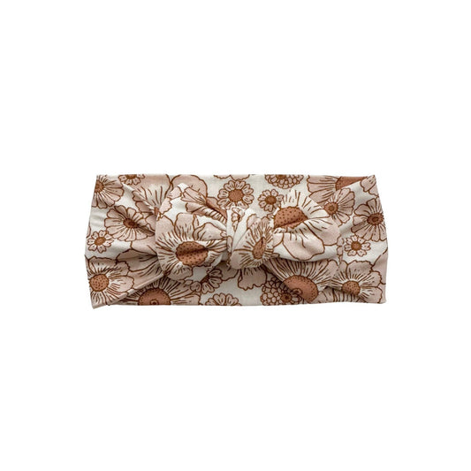 Flower Garden Bow Headband