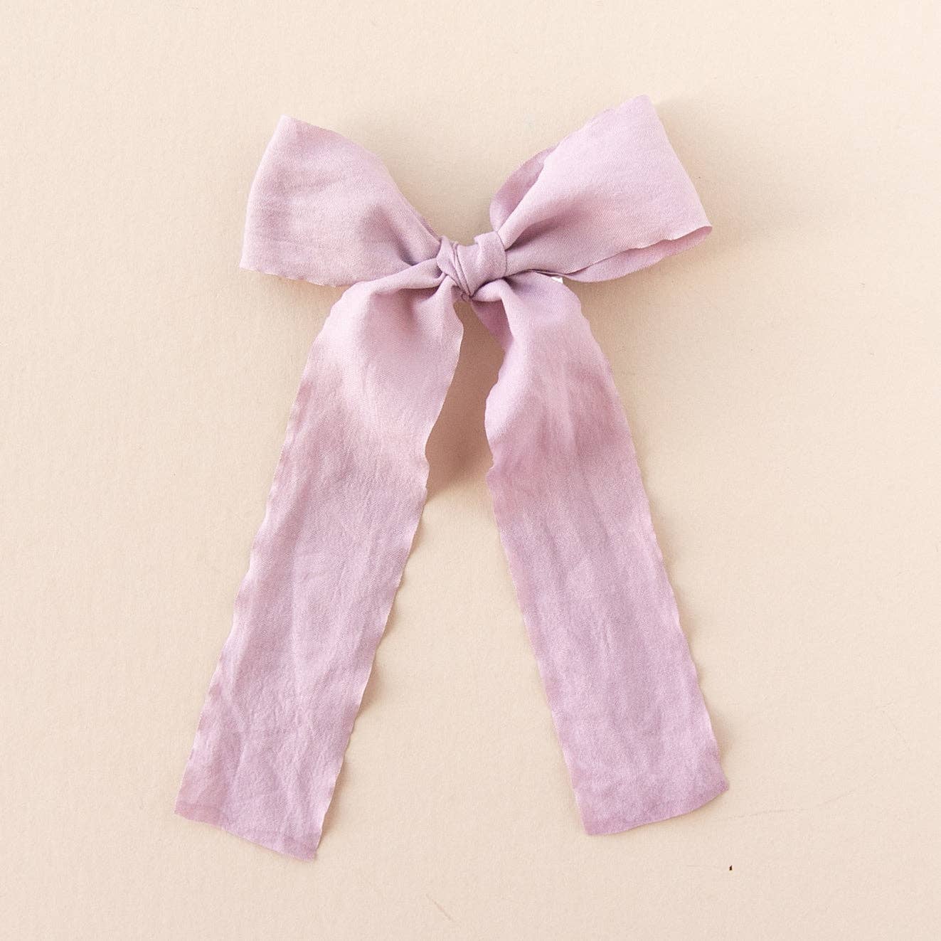 Smokey Lavender | Statement Ribbon Bow