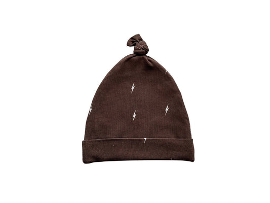 Knot Hat - Brown Lightning