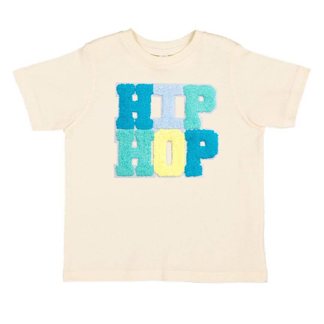 Hip Hop Patch Easter Short Sleeve T-Shirt - Kids Tee